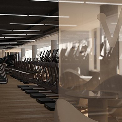 Doskonale wyposażone strefy do ćwiczeń w najlepszy na świecie sprzęt Technogym